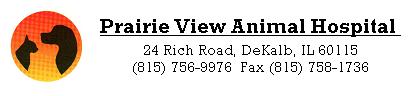Prairie View Animal Hospital Website