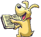 Dog Reading Gif Dog Reading Gif